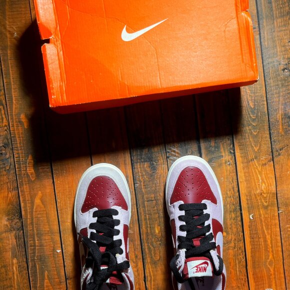 BRAND NEW Deadstock Nike Dunk Low "Pink Corduroy" 2007 317815 651 w/ OG box RARE - Picture 9 of 11